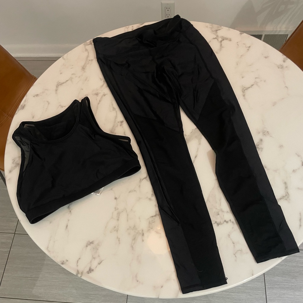 Fabletics Set - Mesh Black